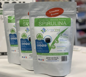 Frozen Spirulina, three bags